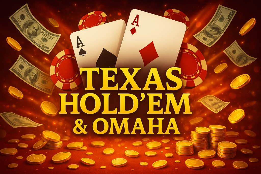 Texas Hold’em & Omaha SQ88 – Trải Nghiệm Poker Đỉnh Cao